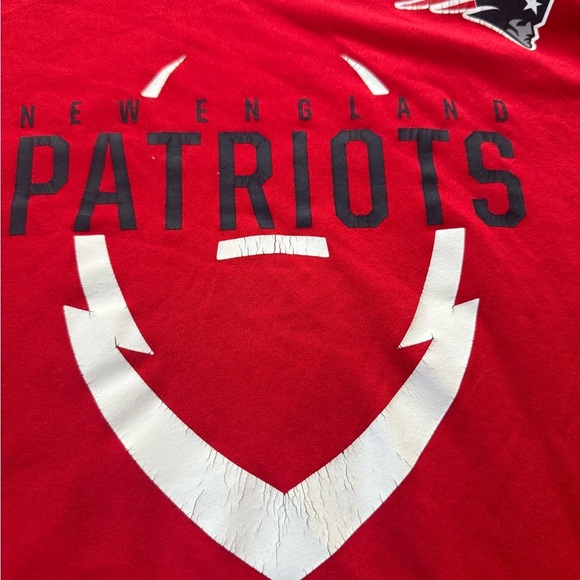 New England Patriots Nike Athletic Fit Short Sleeve Shirt Size Medium - Picture 4 of 5